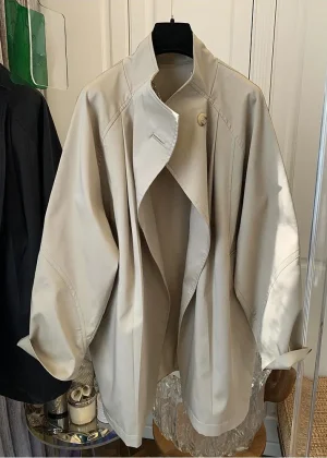 SuperAen Fashion Trench Coat Loose Fashion Medium and Long Top Women's Clothing 2025 Spring New Coat